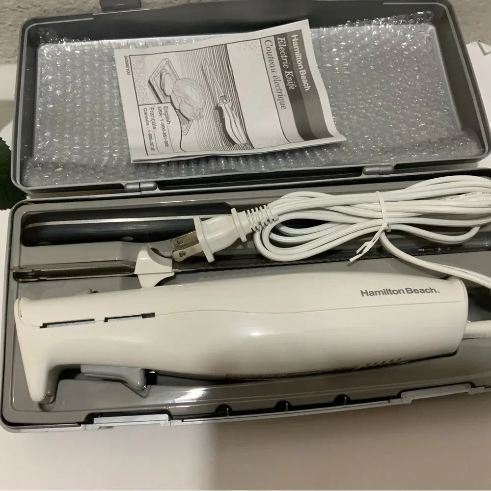 NWOT Hamilton Beach Carve ‘n Set Electric Knife